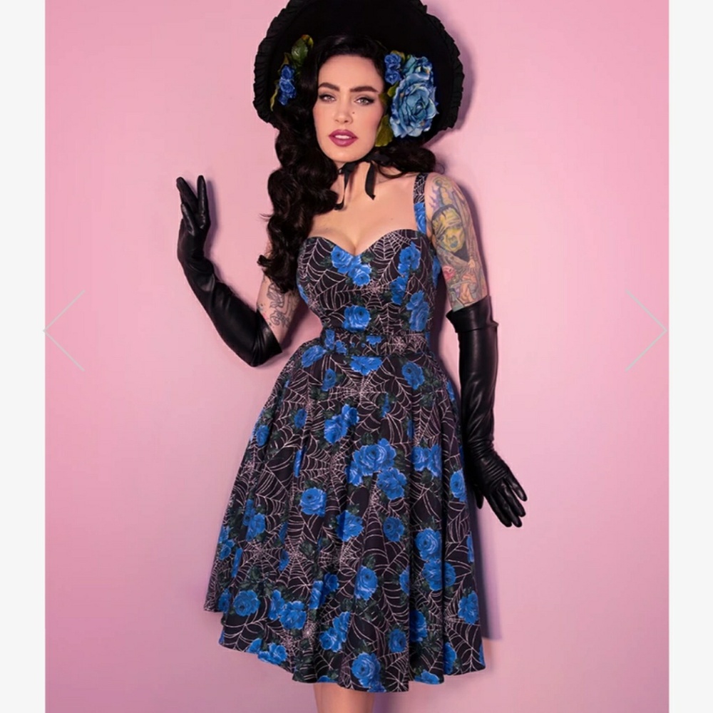 Vixen by Micheline Pitt 3X Sweetheart Circle Dress